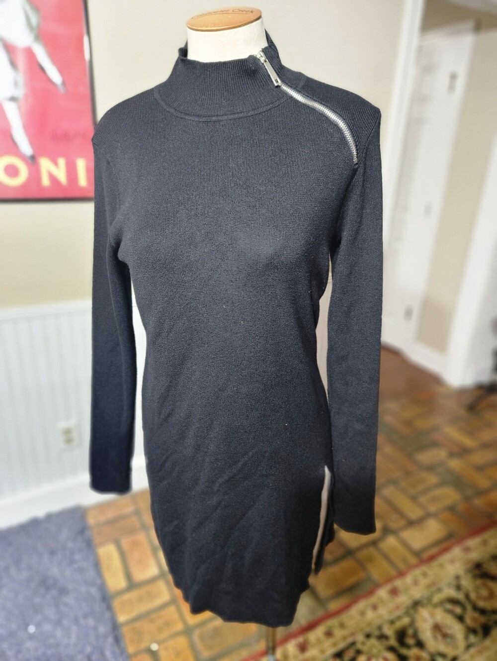 Cable And Gauge Sweater Dress Medium